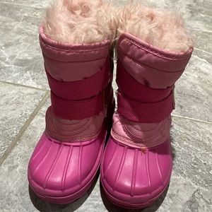 Circo pink girls winter boots size 7/8